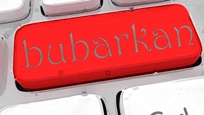 bubarkan