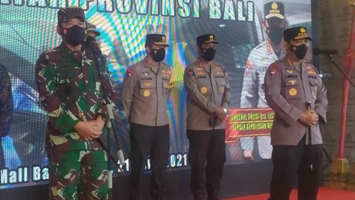 tni polri vaksin bali