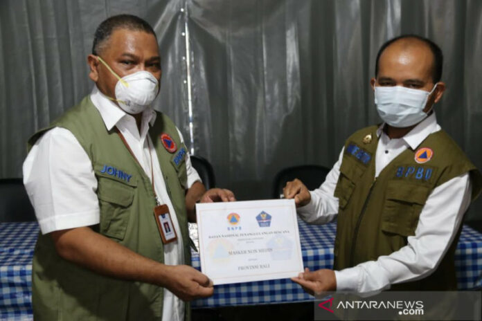 Bantuan-masker-BNPB
