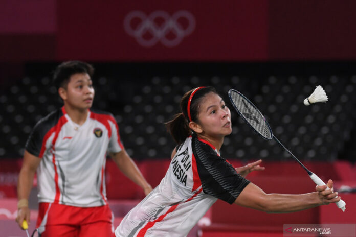 antarafoto-ganda-putri-indonesia-melawan-jepang-270721-sgd-6
