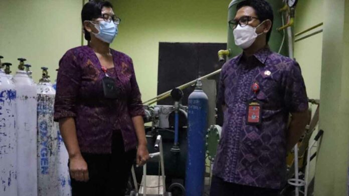 sekda pantau oksigen
