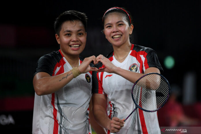 antarafoto-ganda-putri-indonesia-melawan-jepang-270721-sgd-10
