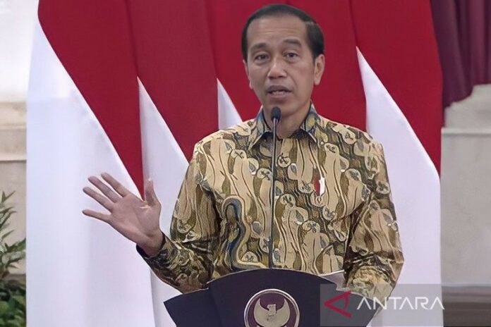 jokowi stok beras