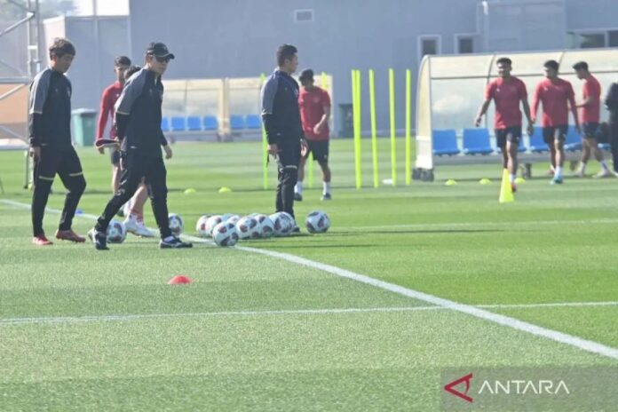 Latihan-Indonesia-Jelang-Lawan-J