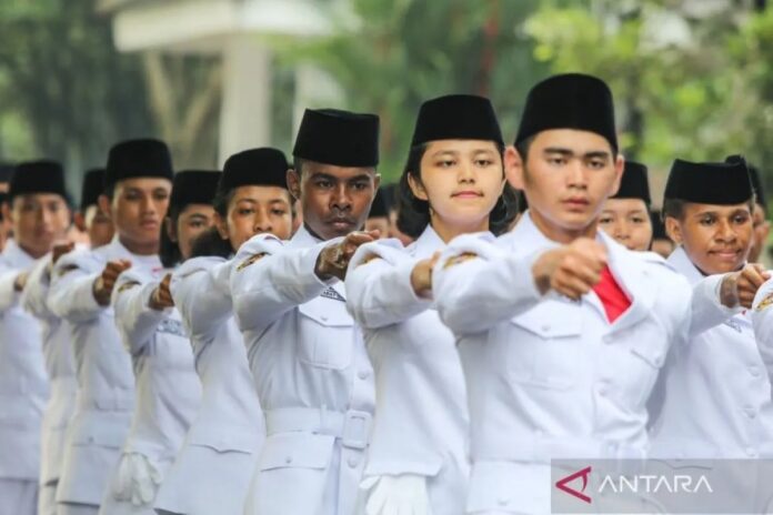 latihan-gabungan-paskibraka-nasi