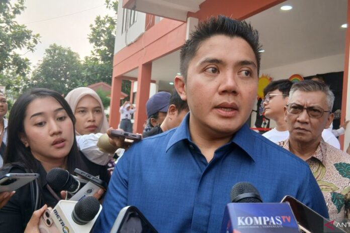 Sekretaris Kabinet (Seskab) Letkol Teddy Indra Wijaya. ANTARA/Azmi Samsul M