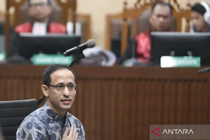 sidang-pledoi-nadiem-anwar-makar